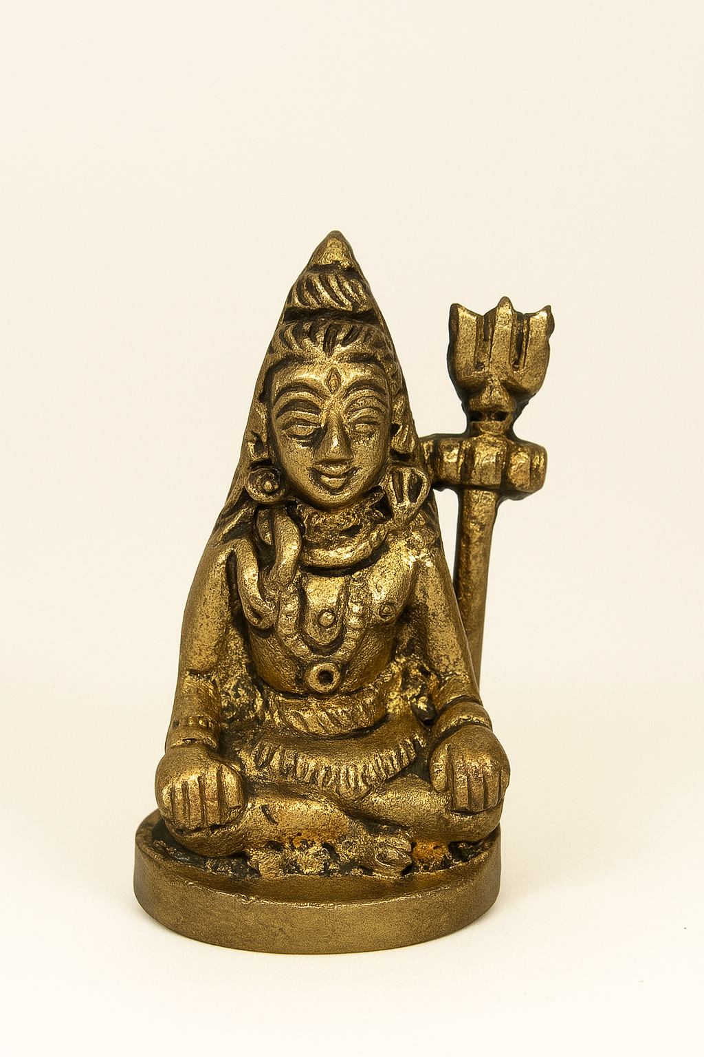 Shiva figur i messing 2