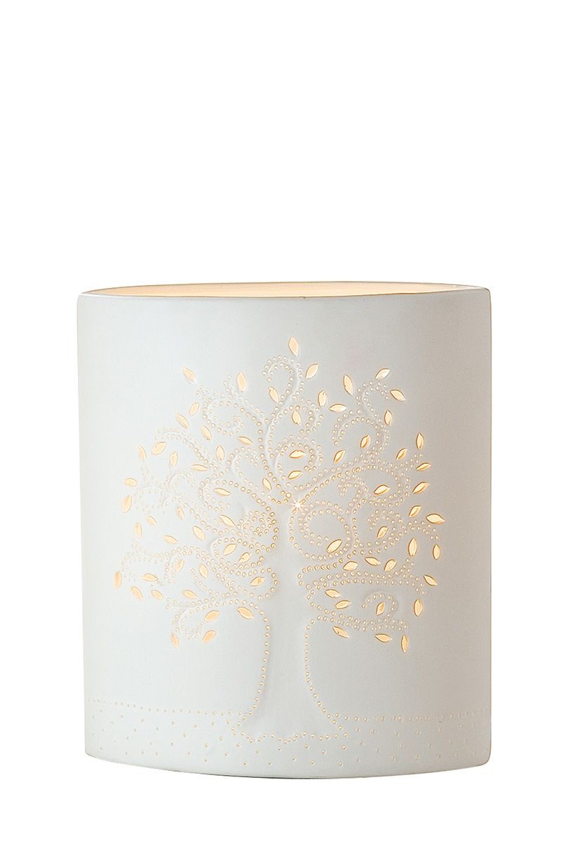 Livets træ bordlampe 20cm