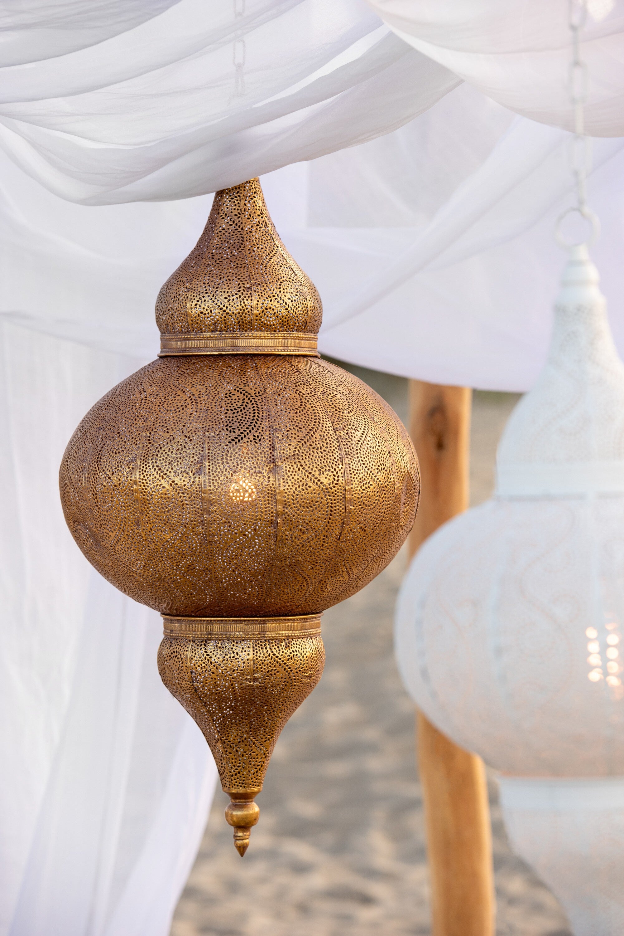 Loft lampe Gold 65cm 1