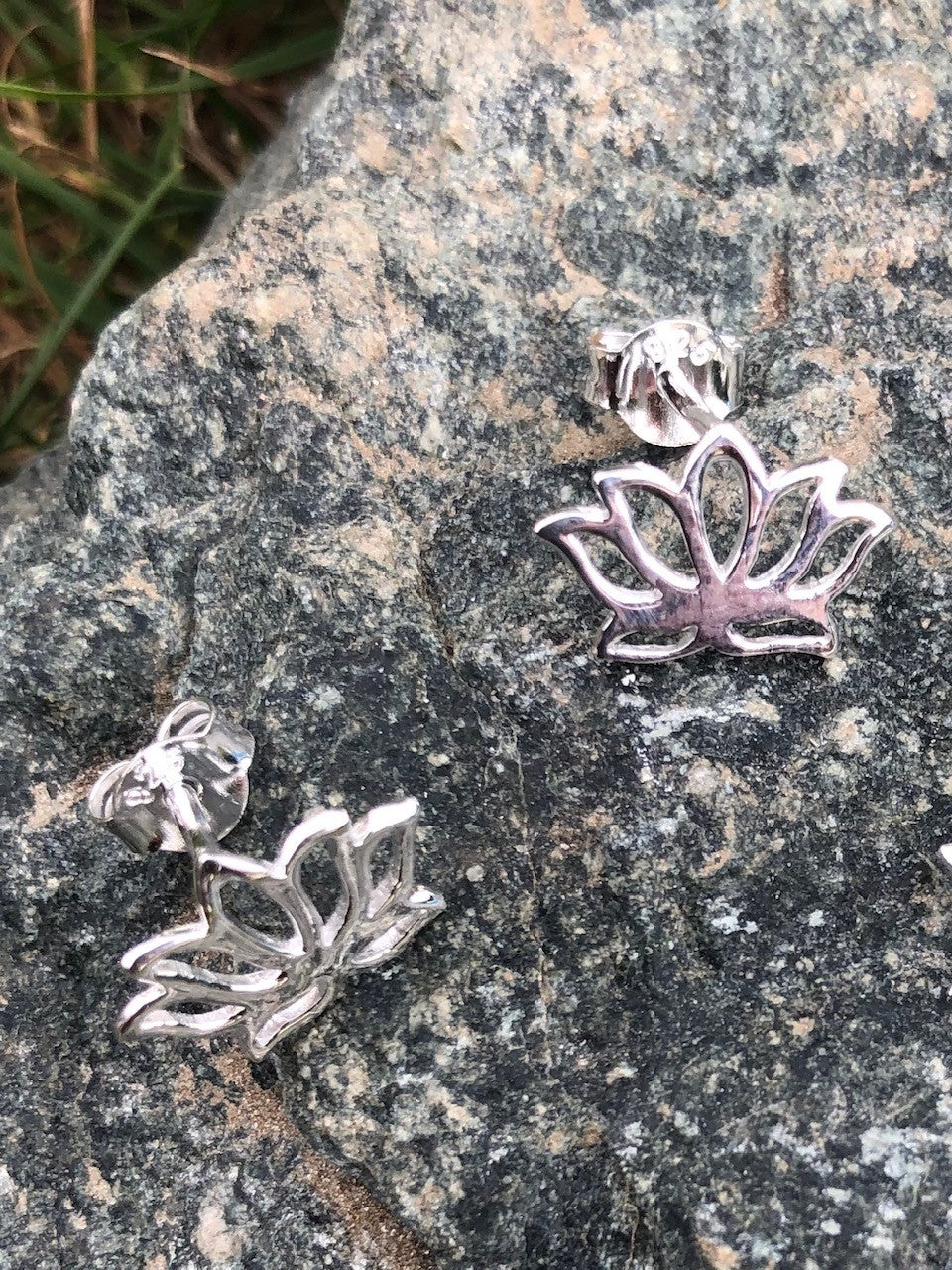 Lotus blomst øreringe 1