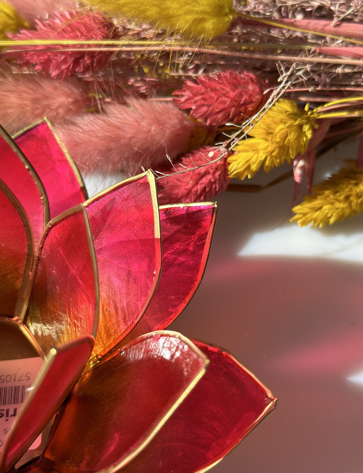 Lotus lysestage pink / grøn 5