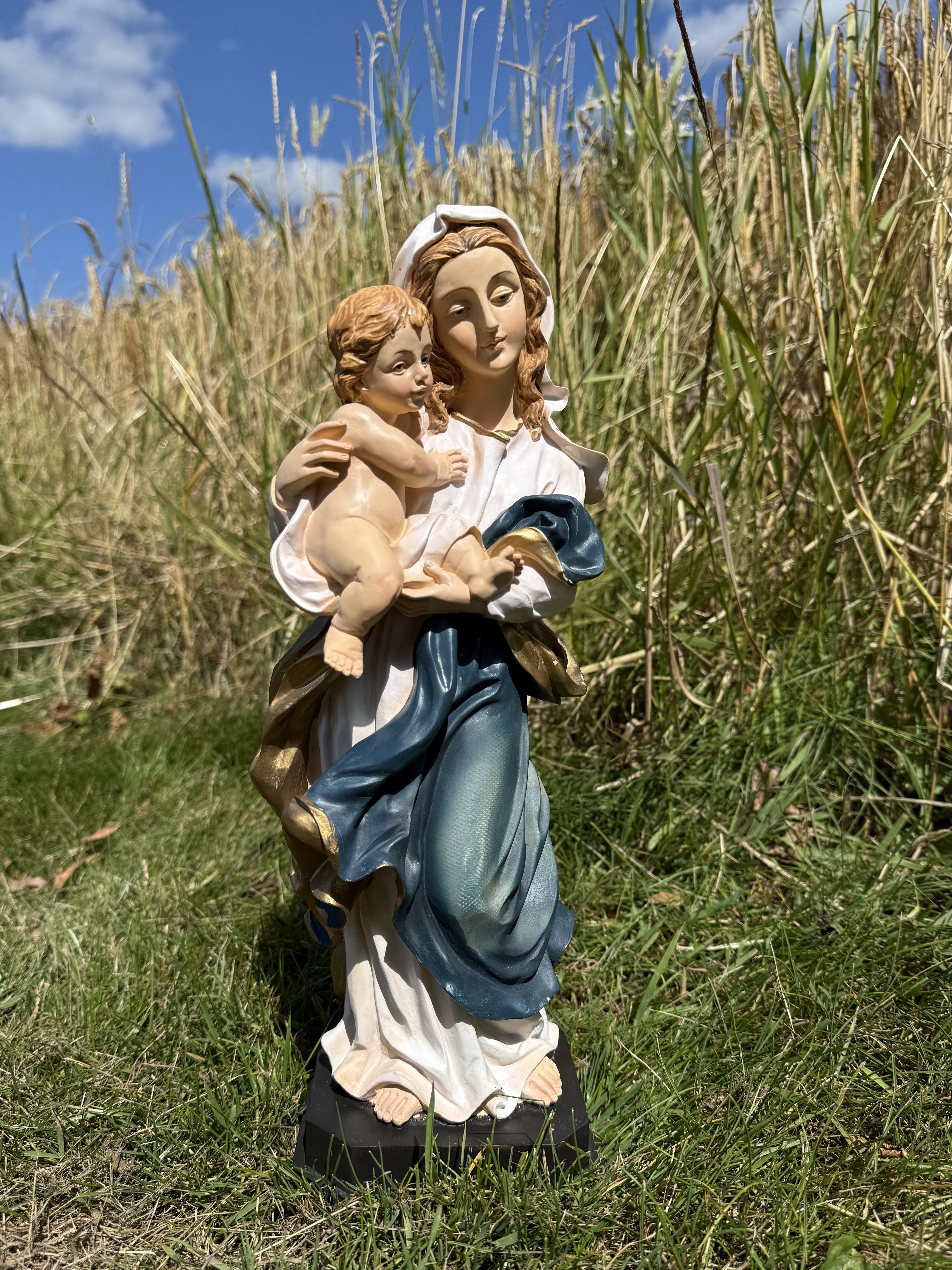 Madonna med barn - 37 cm 1