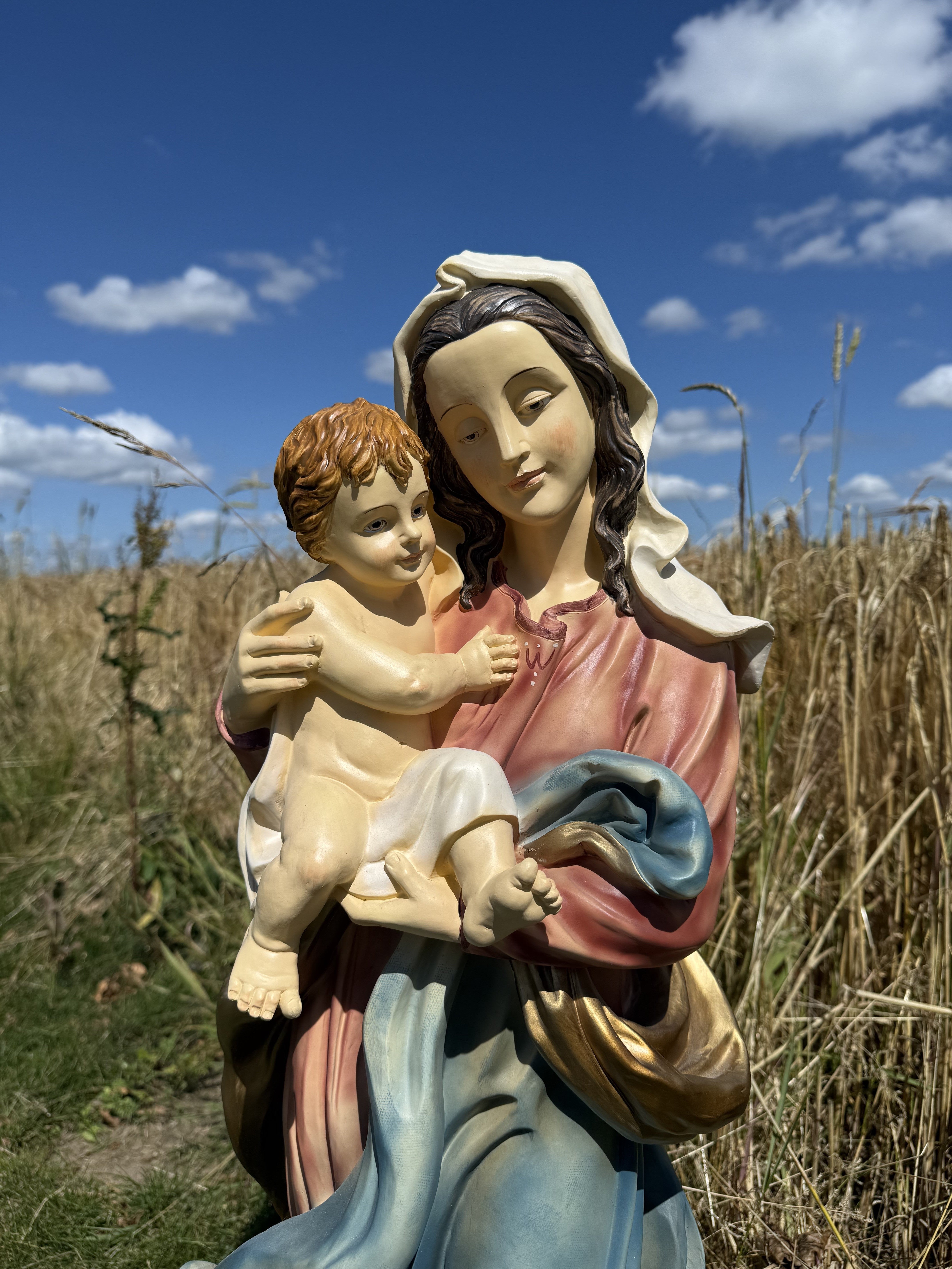 Madonna med barn 87 cm 2