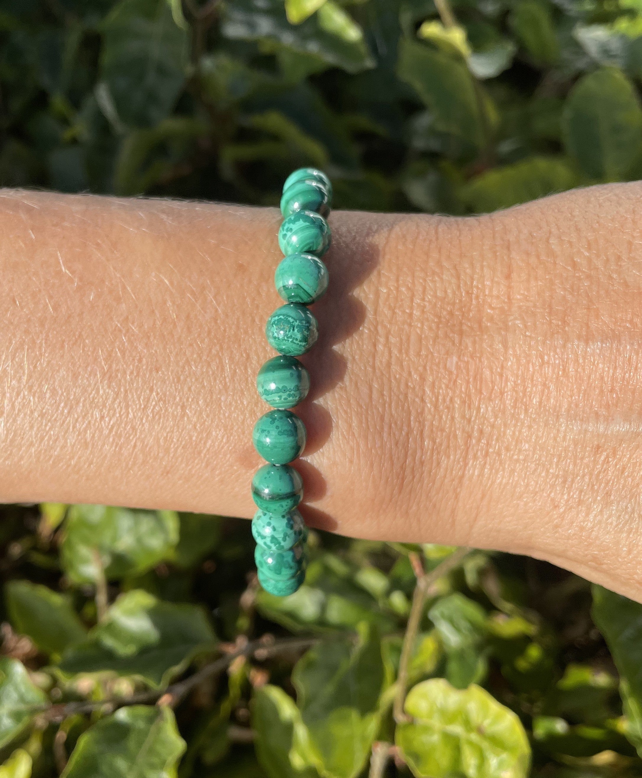 Malakit armbånd 8 mm 1