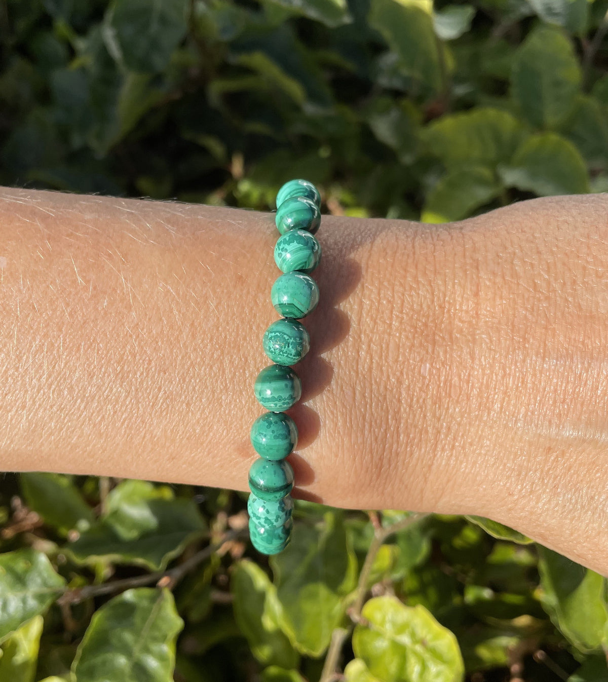 Malakit armbånd 8 mm 2