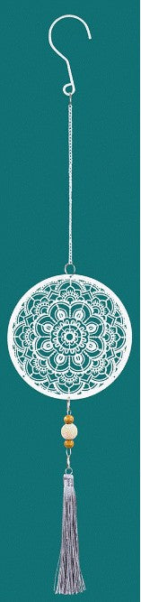 Mandala uro i hvid