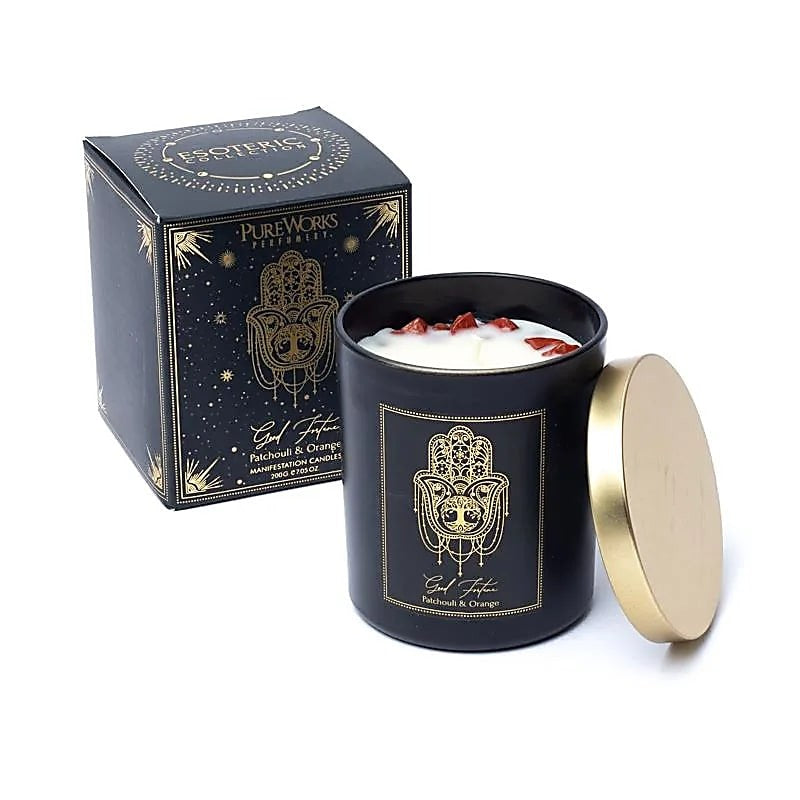 Manifestationslys - Patchouli & Orange 1
