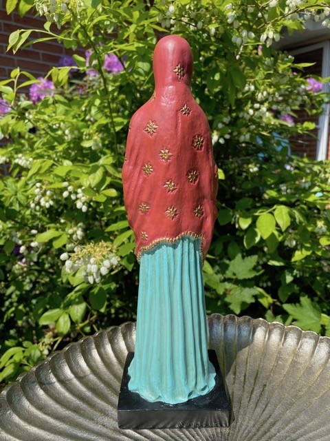 Maria Magdalena figur i farver - 30 cm 2