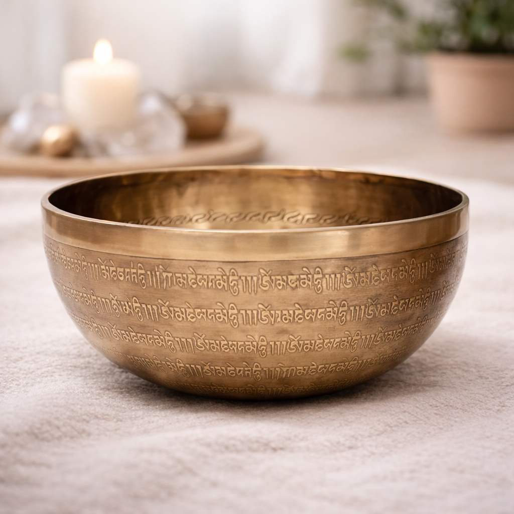 Medicin Buddha Syngeskål 29 cm 1
