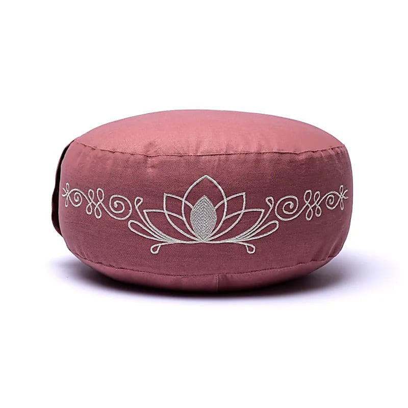 Meditationspude i gammel rosa 3