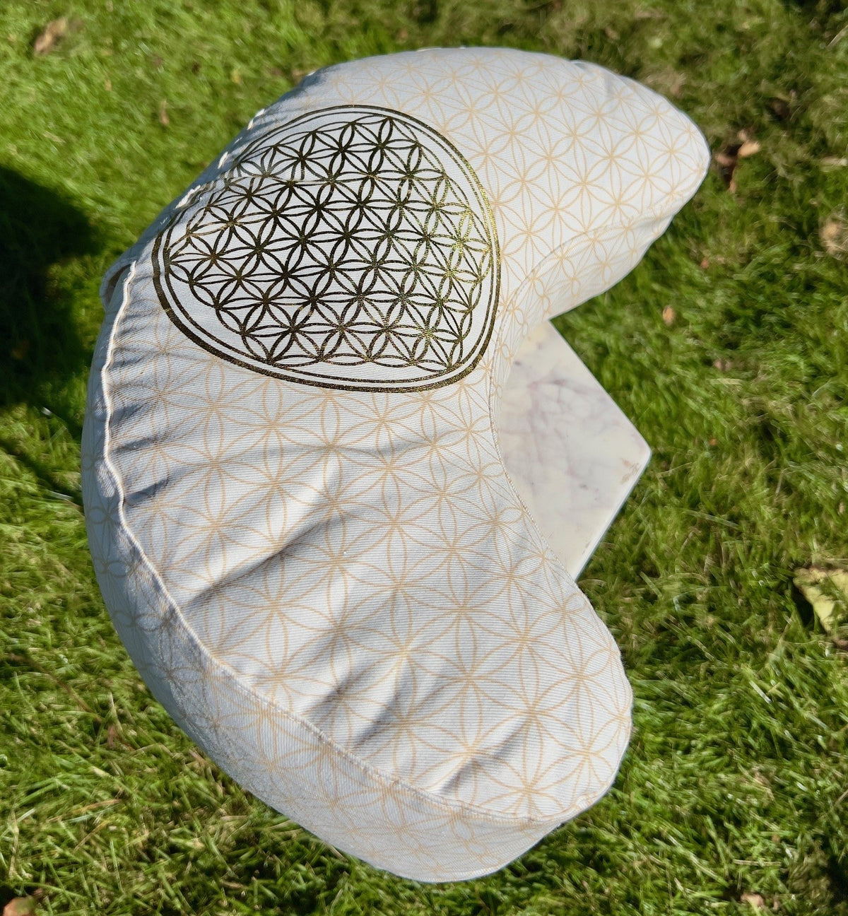 Meditationspude livets blomst halvmåne 5
