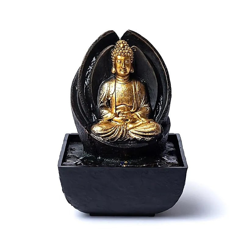 Mediterende buddha fontæne 2