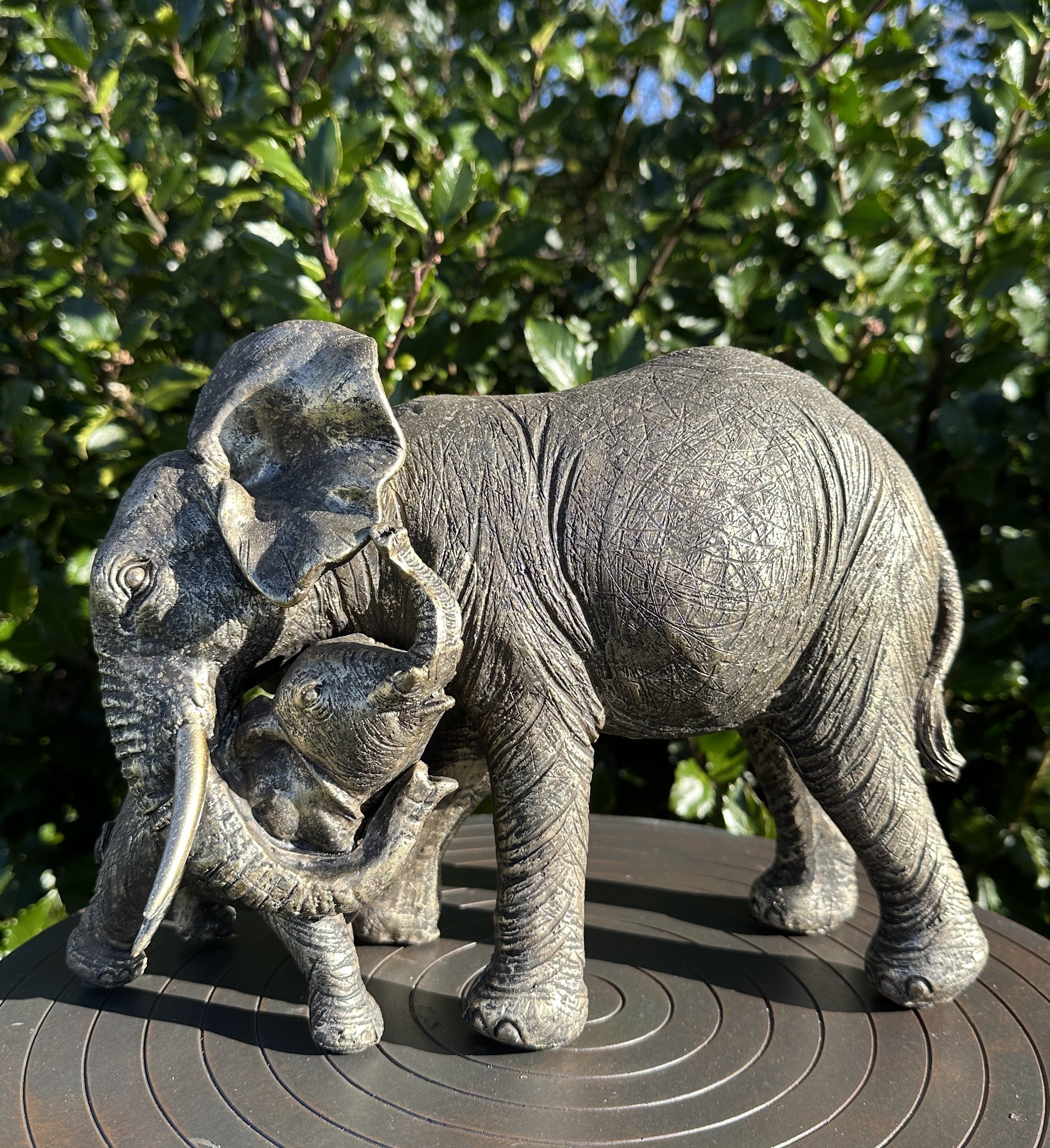 Mor elefant og unge 2