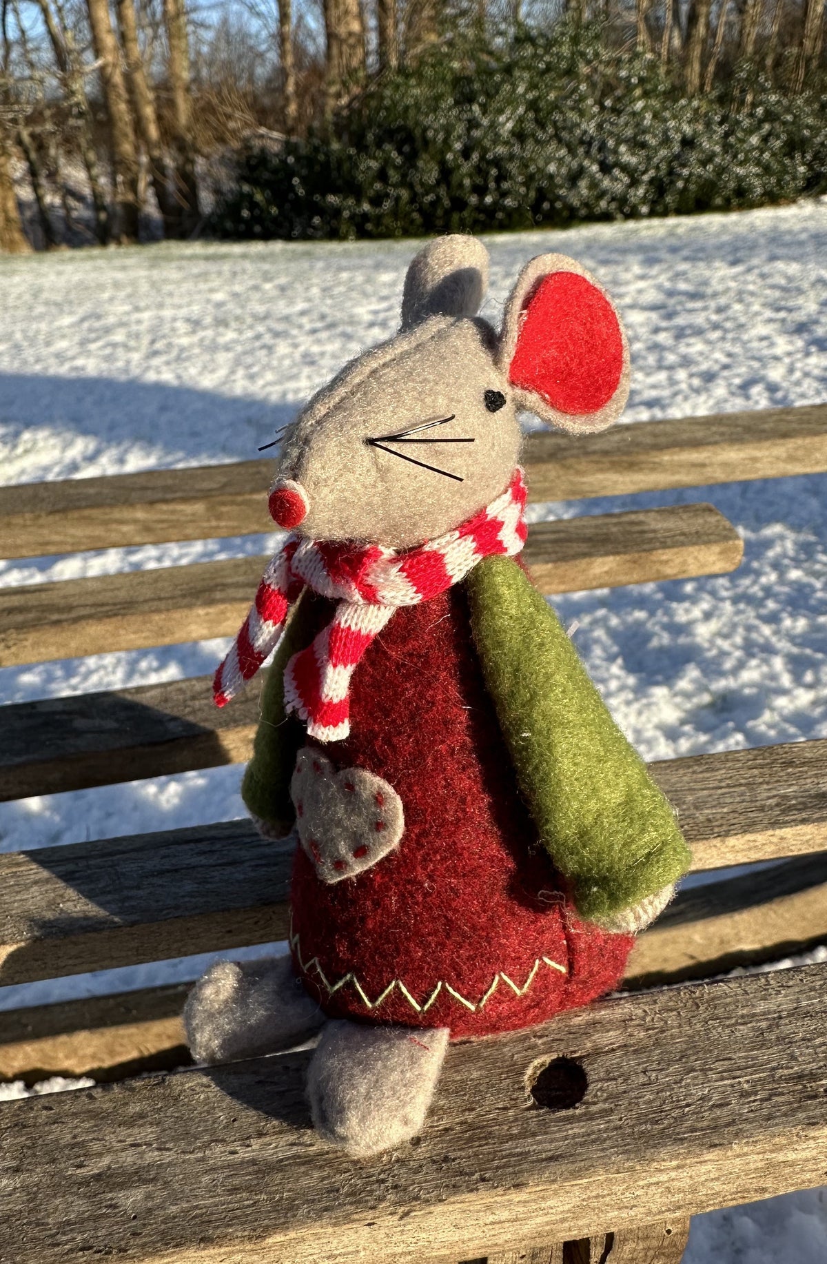 Mus - Rød 12 cm 1