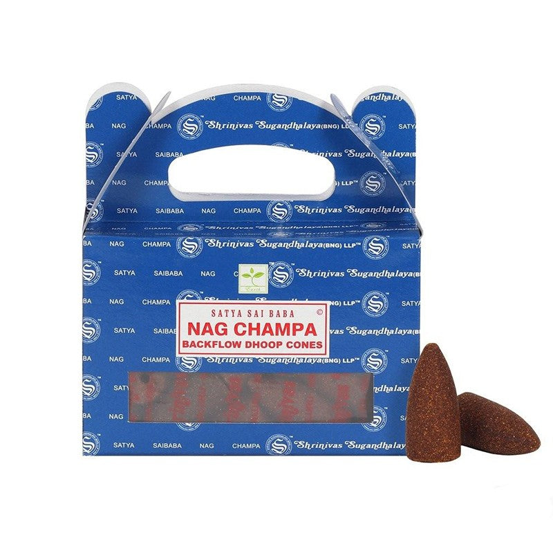 Nag Champa backflow røgelses kegler 1