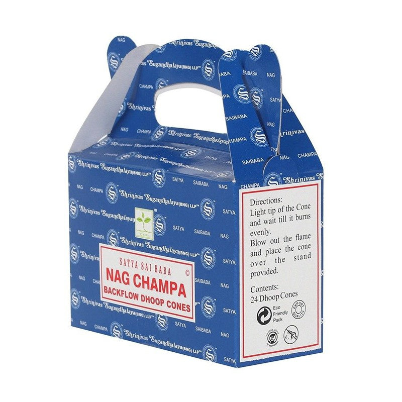 Nag Champa backflow røgelses kegler 2