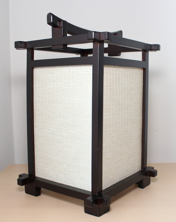 Nara walnut bam - japansk lampe 31 cm