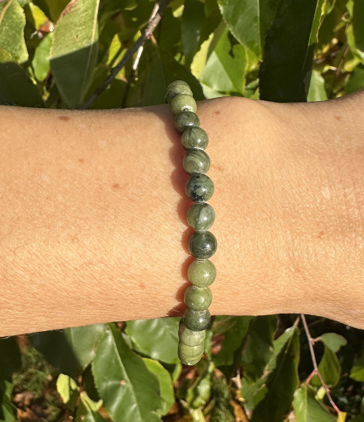 Nefrit jade - 6 mm 2