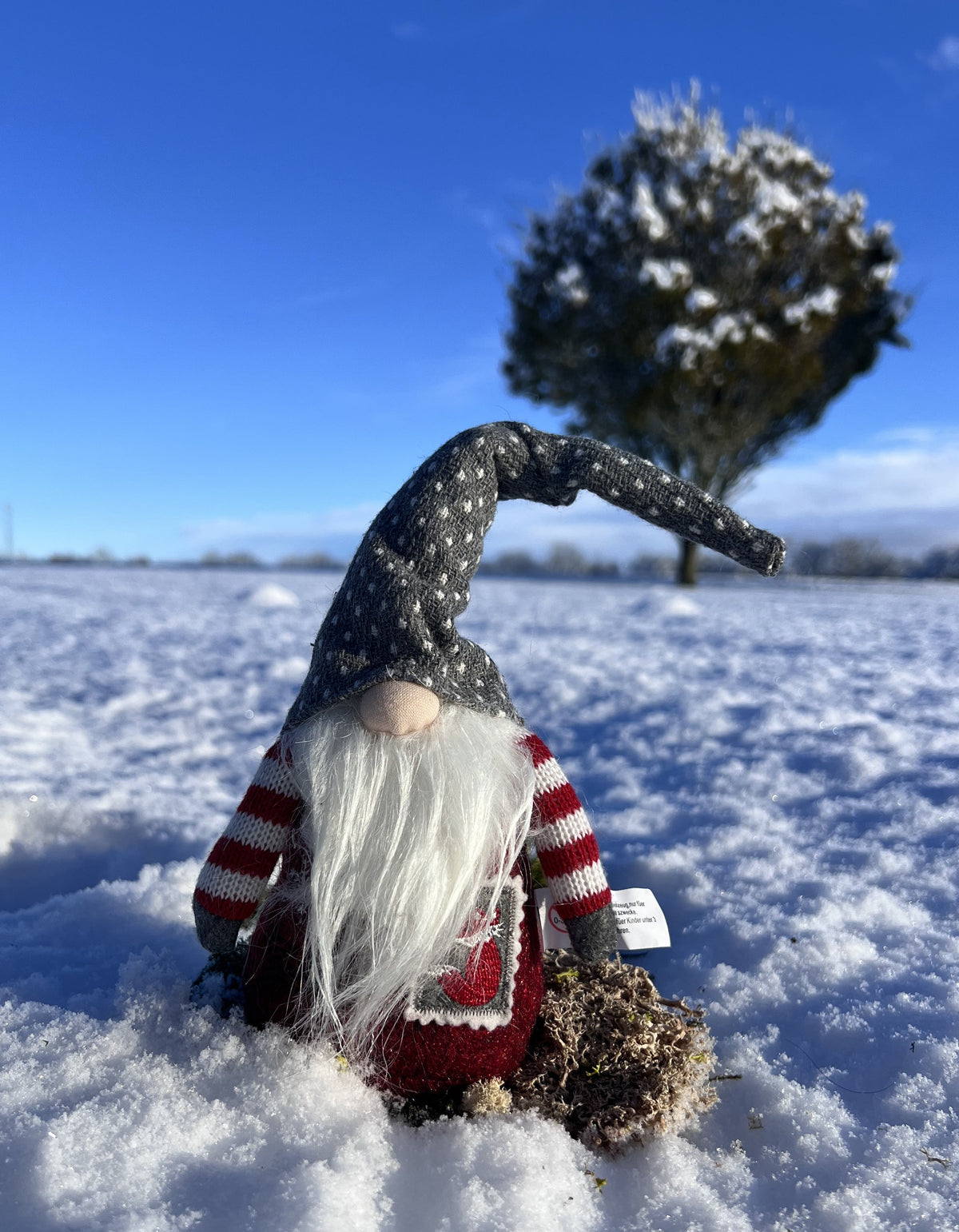 Nisse med grå hue - frimærke 1