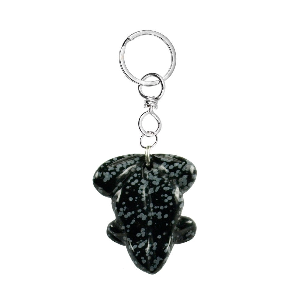Nøglering Frø Snefnug Obsidian