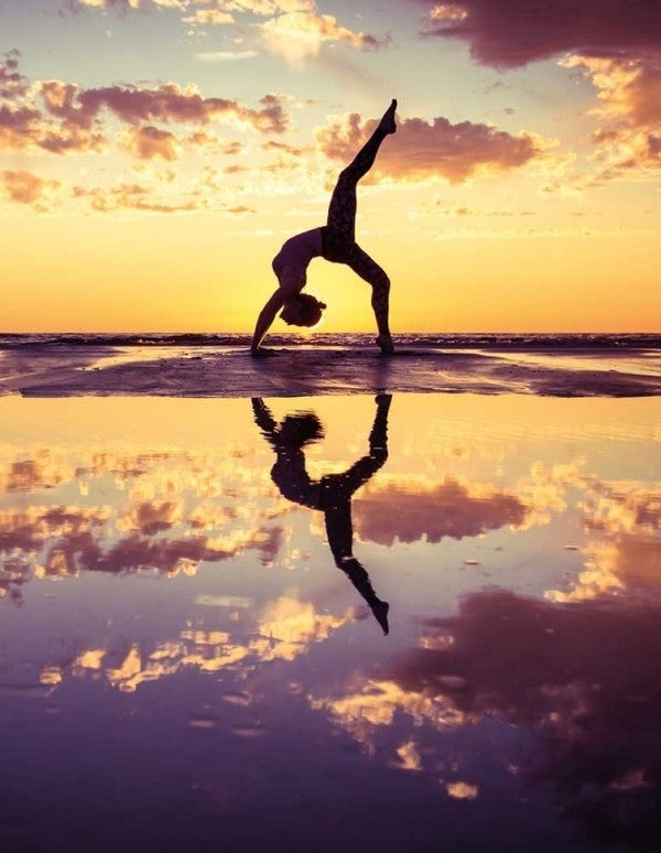 Notesbog Yoga Beach