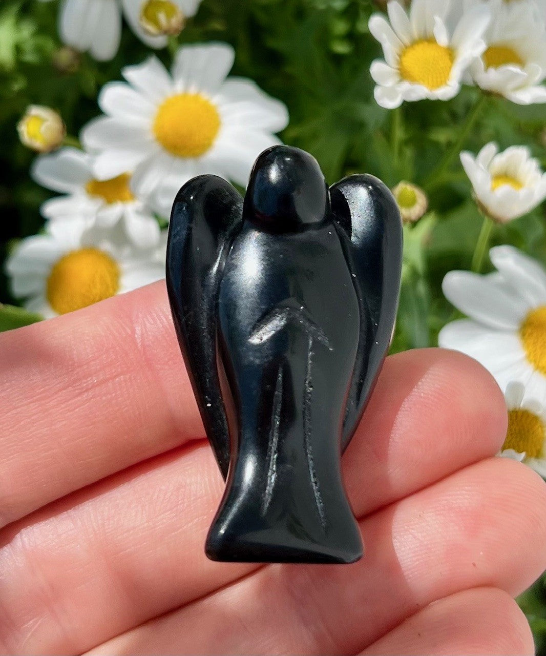 Obsidian Engel 3,8 cm 1