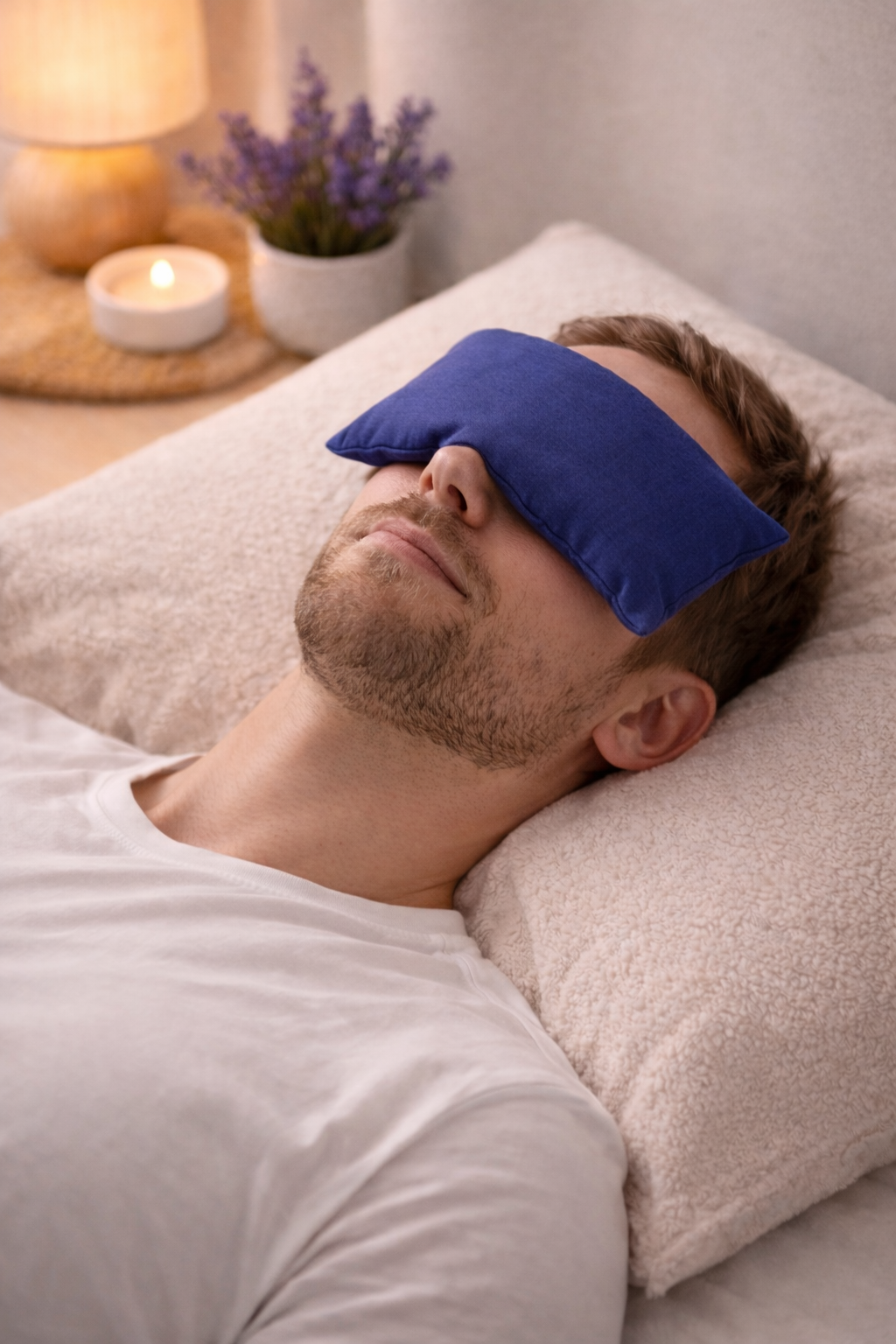 Øjenpude relax blå 1