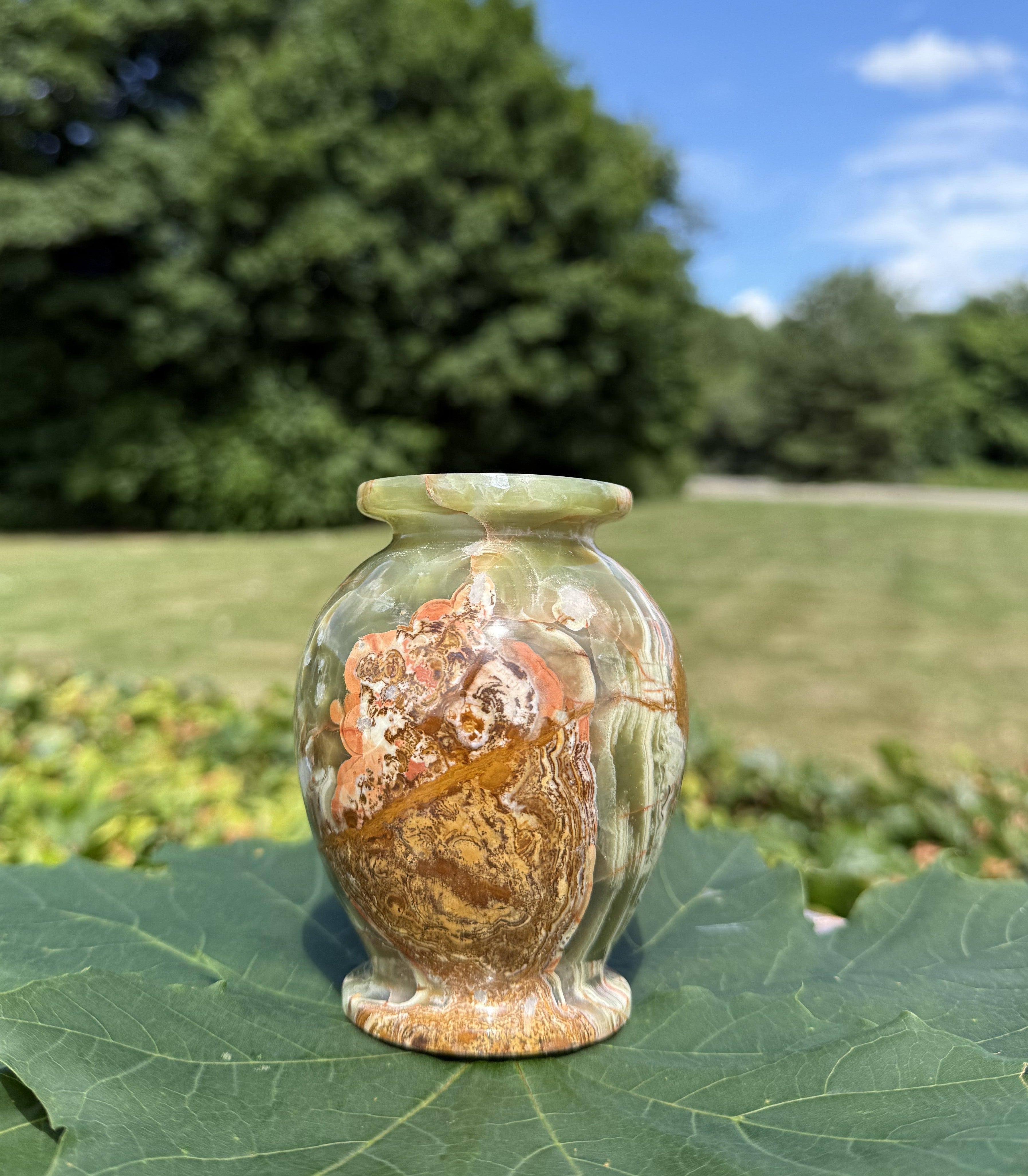 Onyx vase lille 1