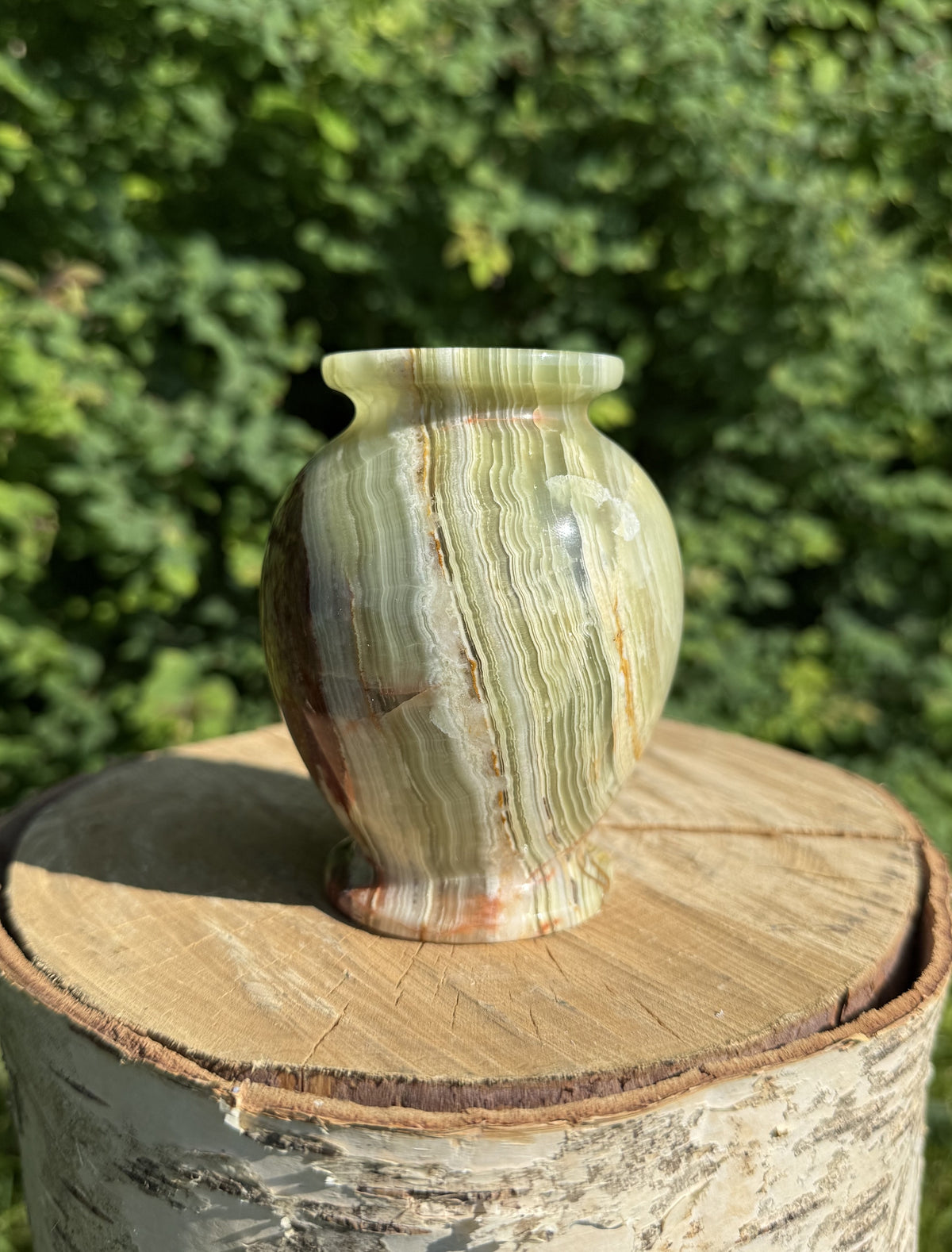 Onyx vase lille 5