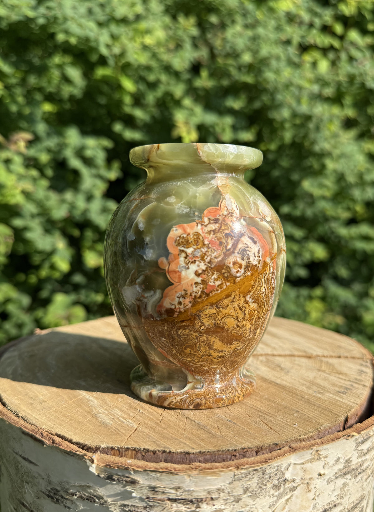 Onyx vase lille 8