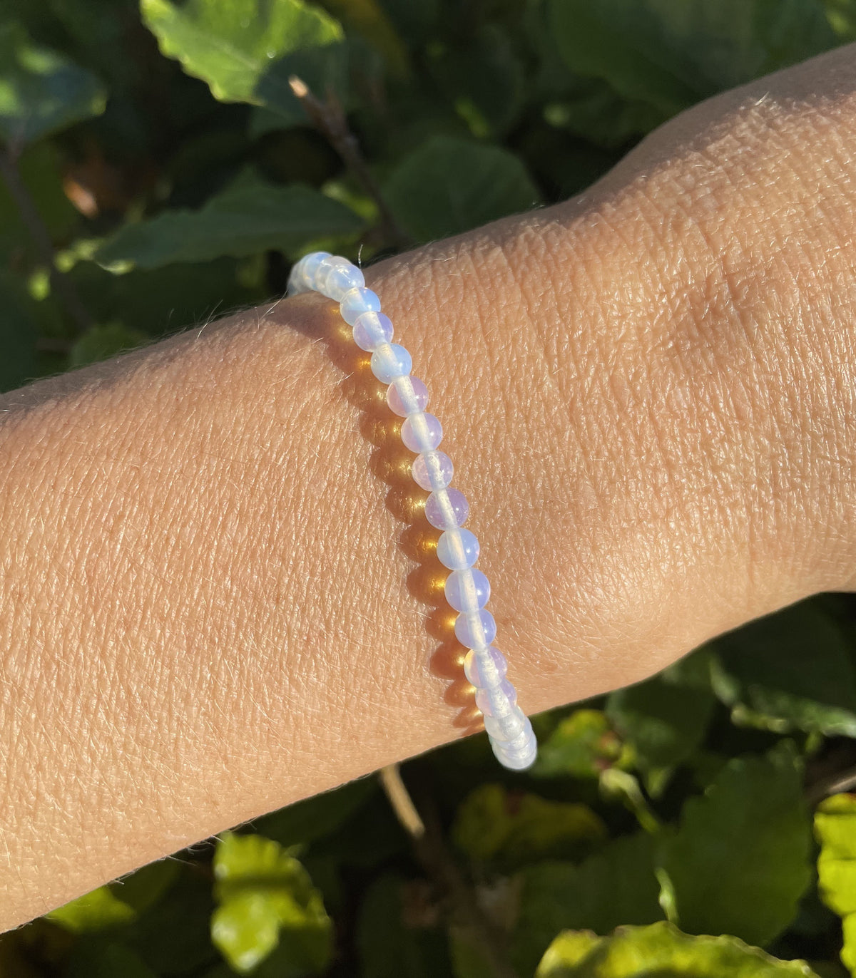 Opalit armbånd 4 mm 2