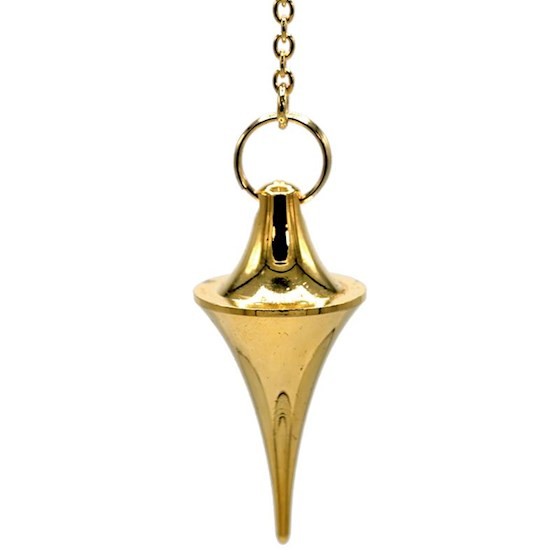 Pendul i forgyldt messing 1