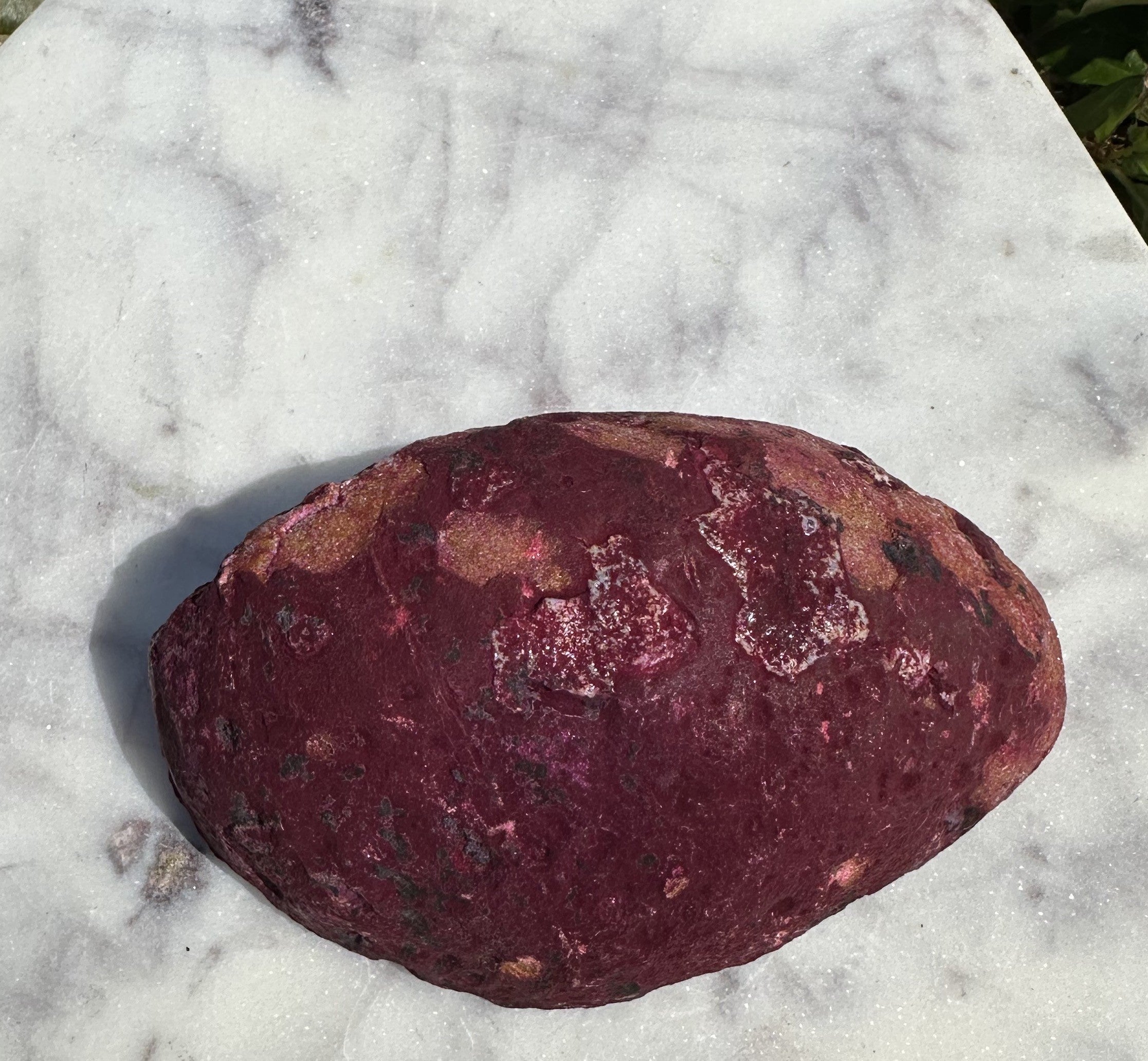 Pink agat cut base 2