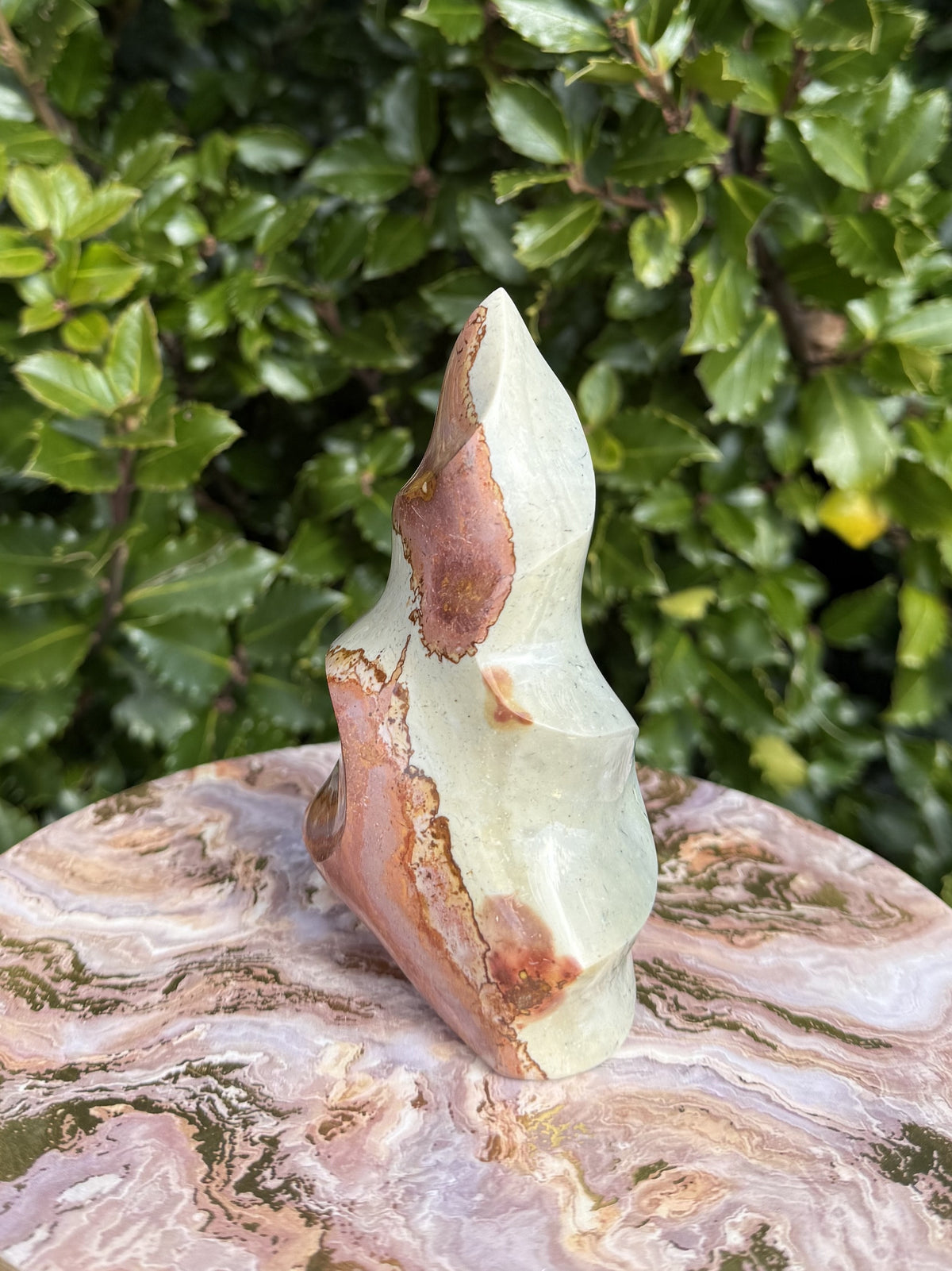 Polychrome jaspis flamme 13 cm 4