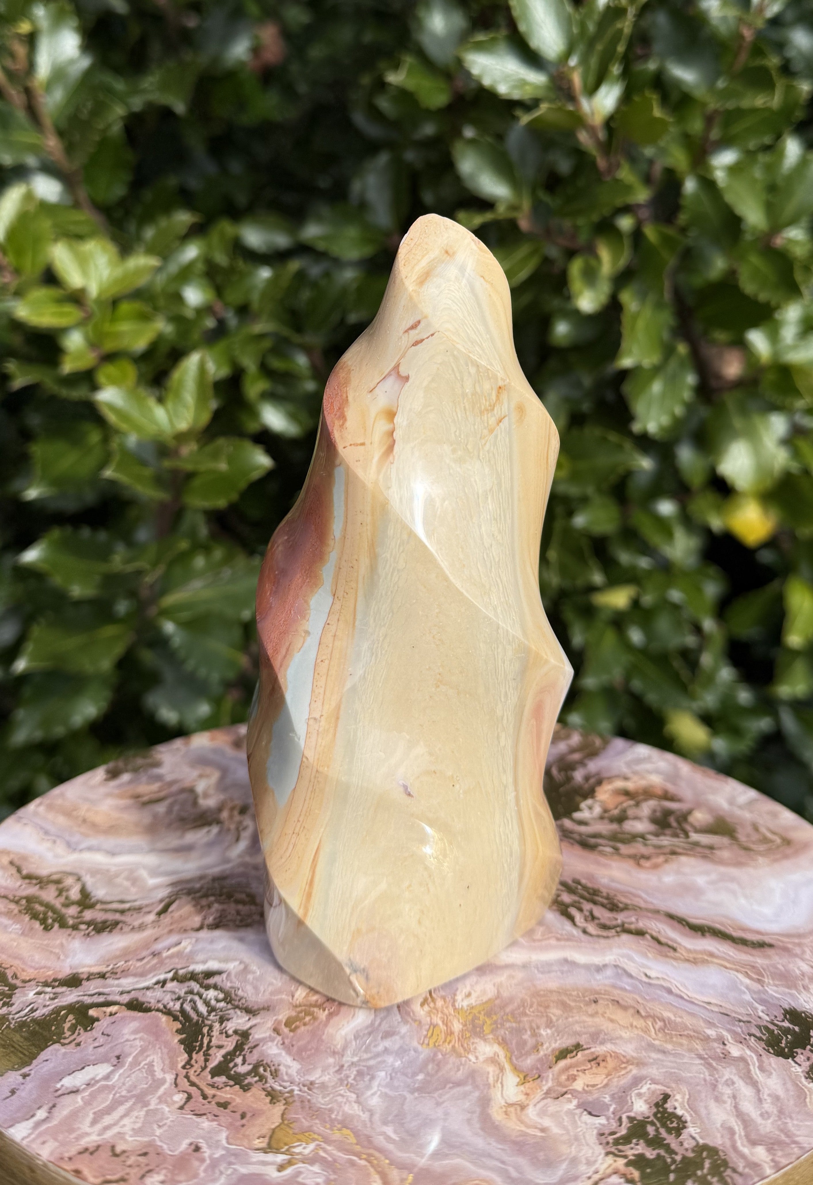 Polychrome jaspis flamme 15 cm 4