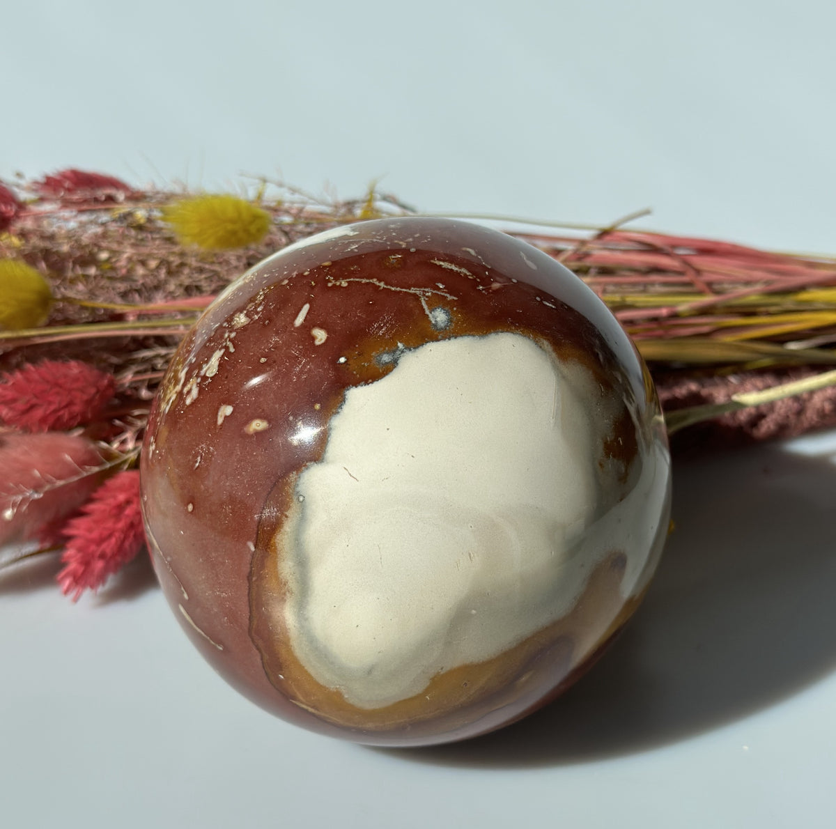 Polychrome jaspis kugle 9,5 cm