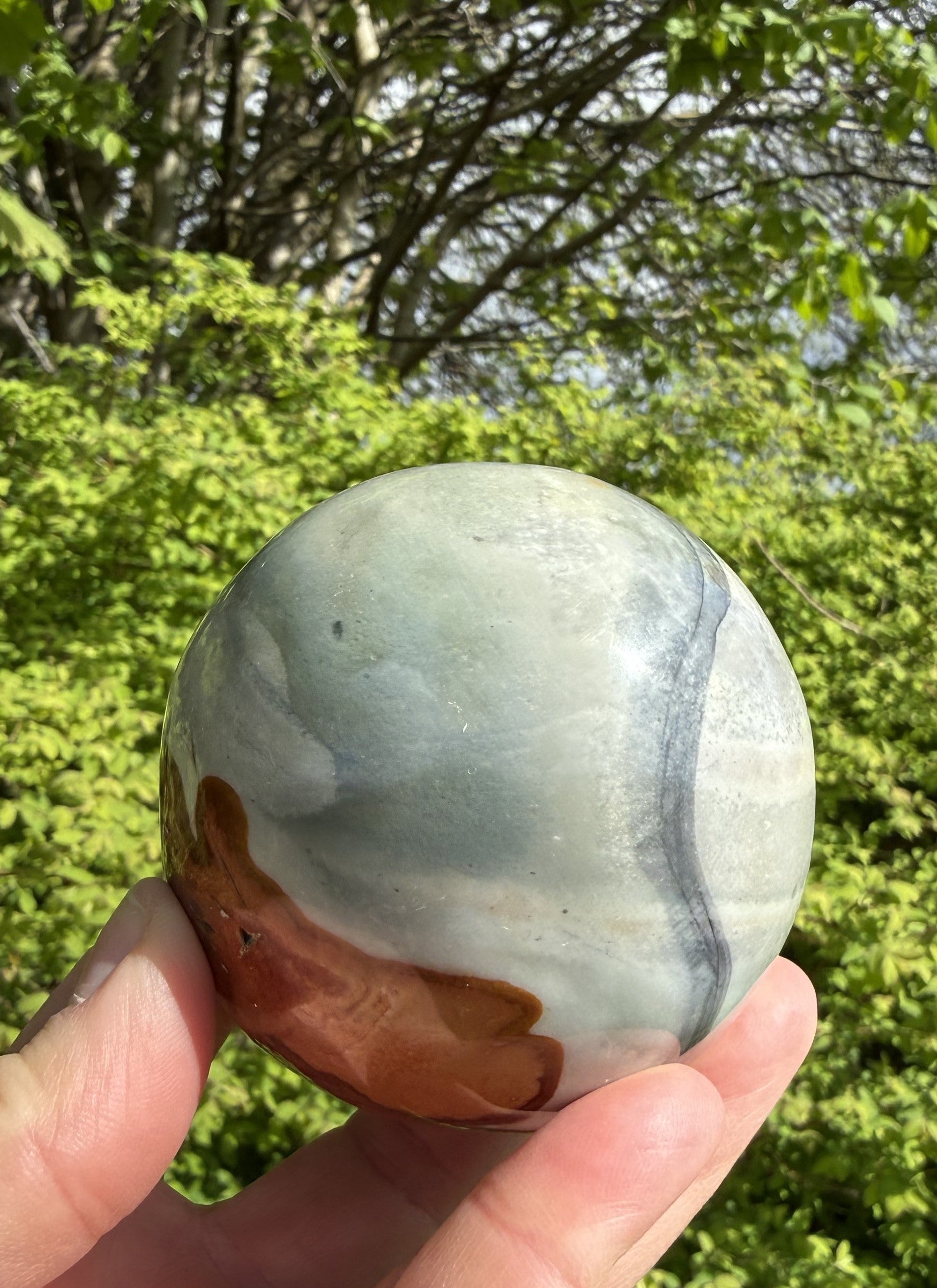 Polycrome Jaspis kugle - 6 cm 2