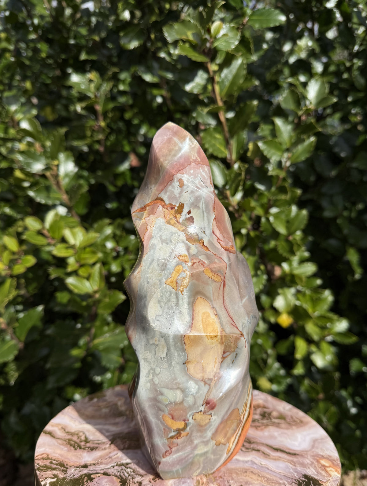 Polycrome jaspis unika flamme 2