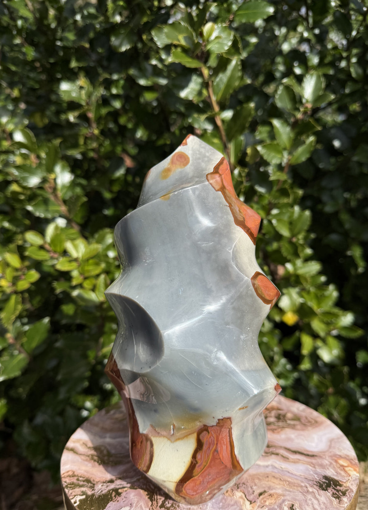 Polycrome Jaspis unika flamme 4