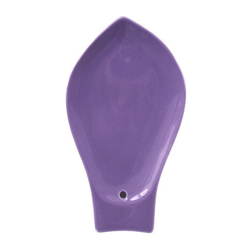 Røgelsesholder lotusblad violet
