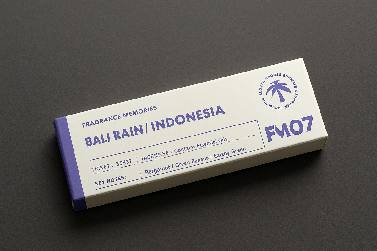 Røgelsespinde - Bali rain