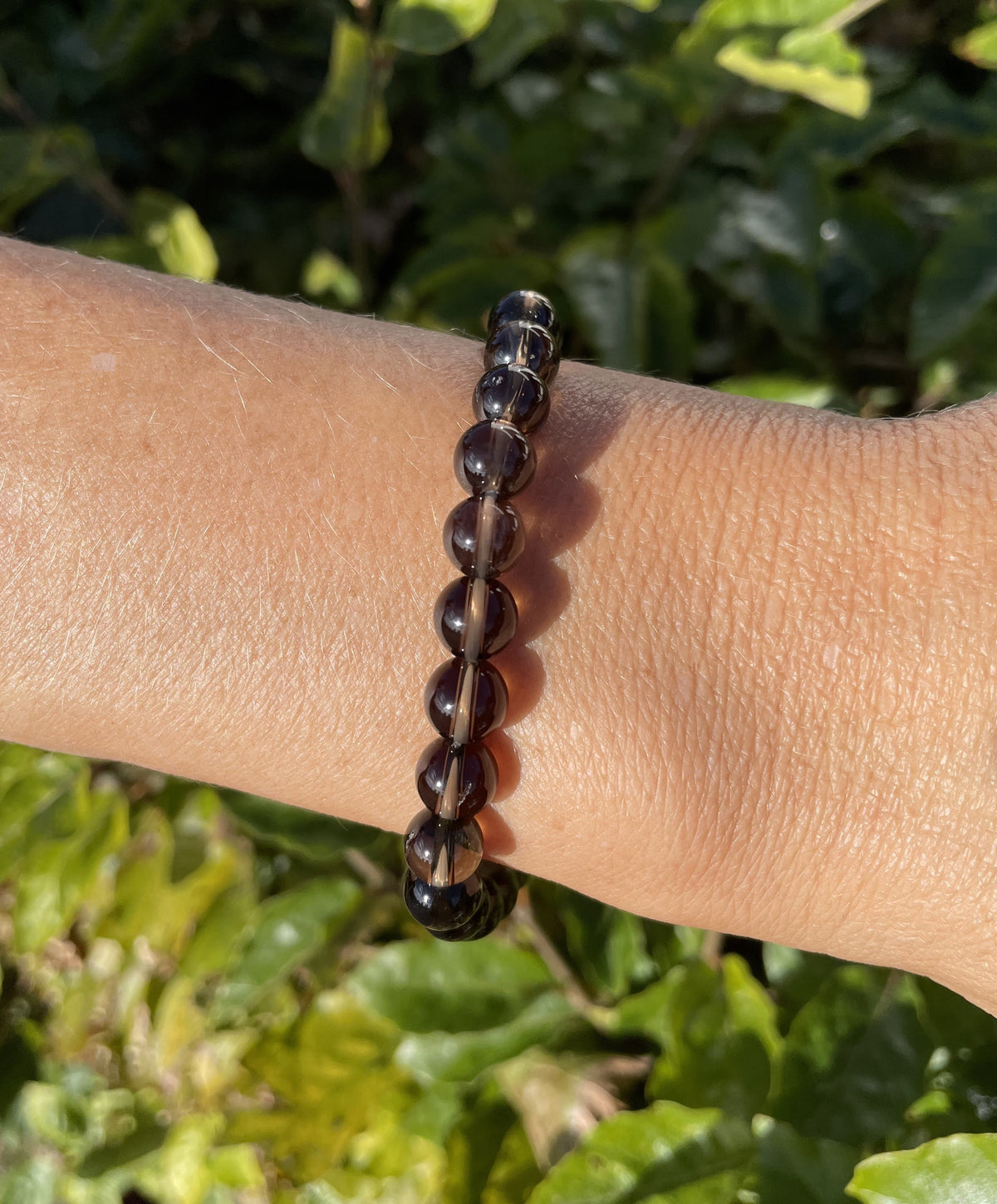 Røgkvarts armbånd 8 mm 1