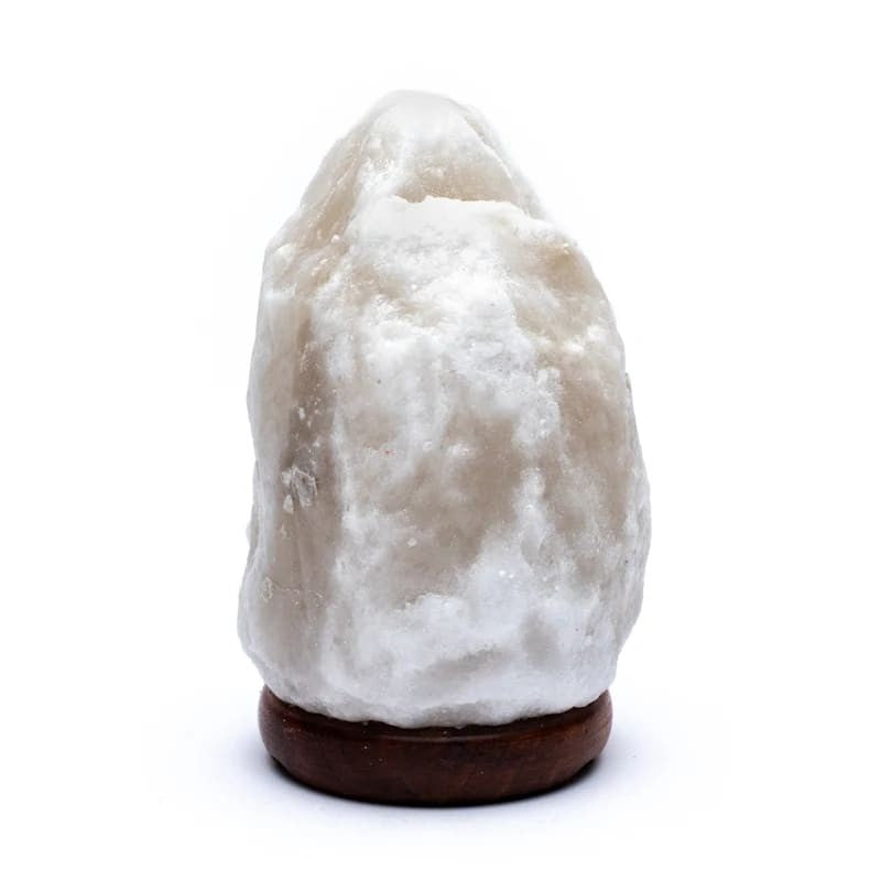 Salt krystal Lampe Hvid 1