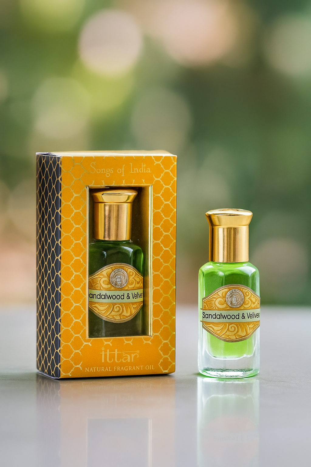 Sandalwood & vetiver duft olie 2