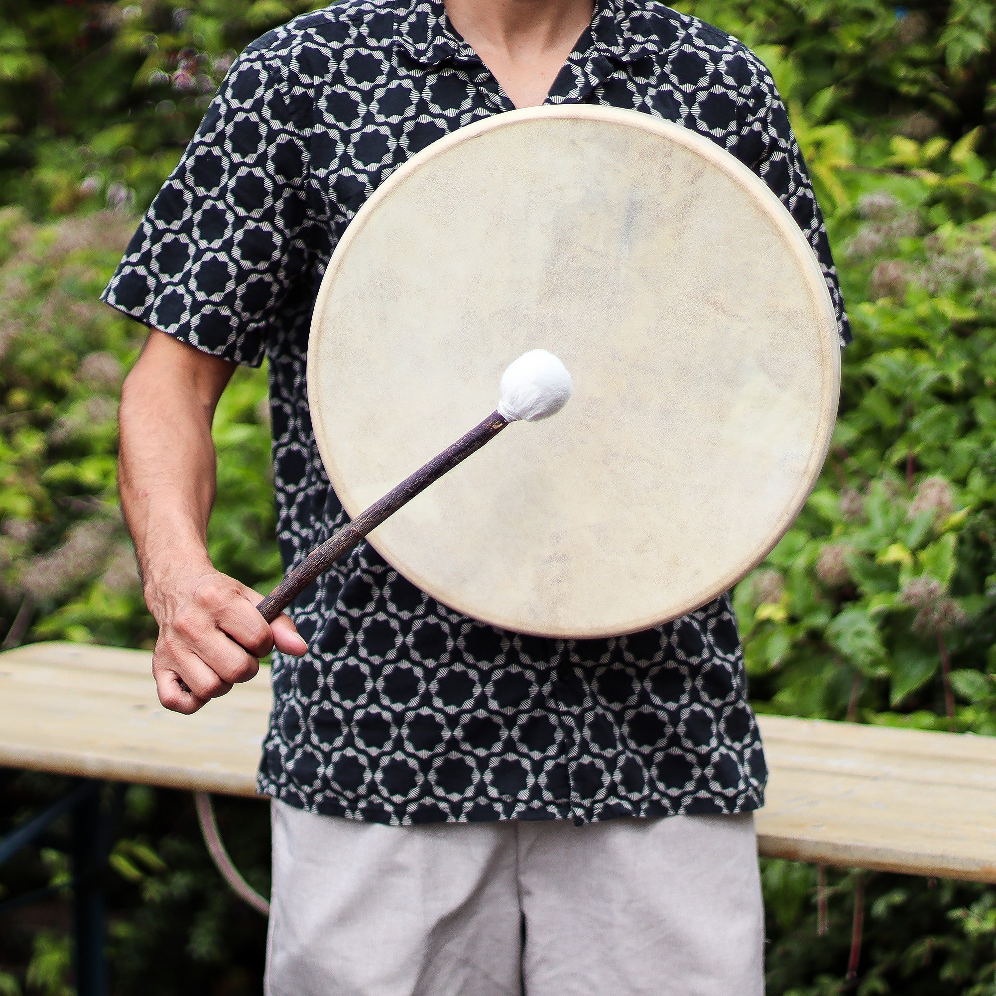 Shaman tromme - Spirit of the Bear 6