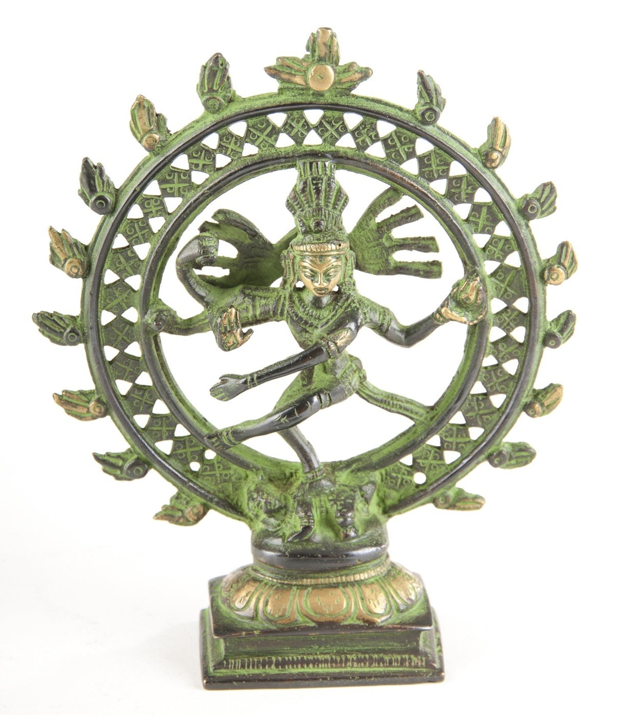 Shiva 15 cm messing 1