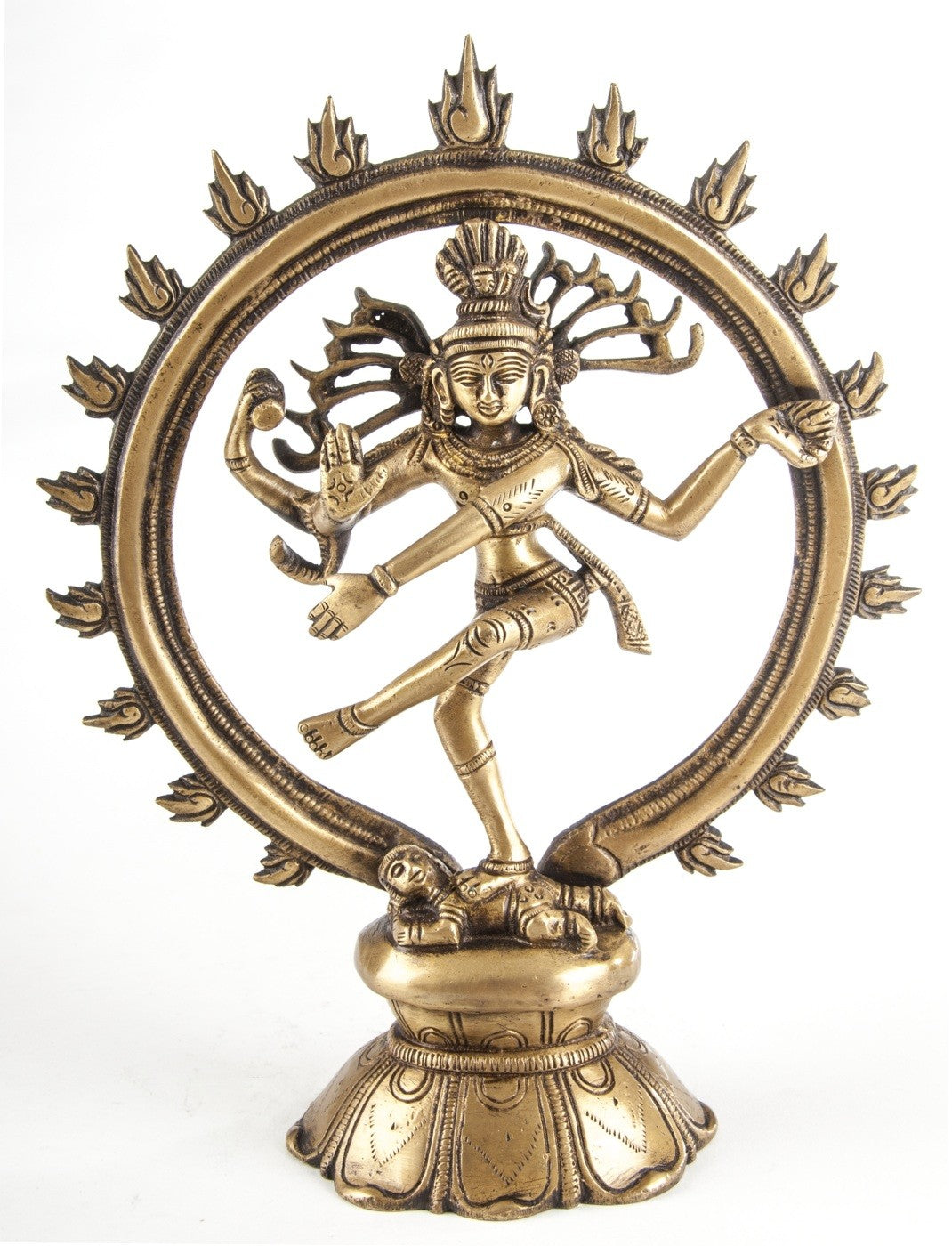 Shiva Nataraj messing 24 cm
