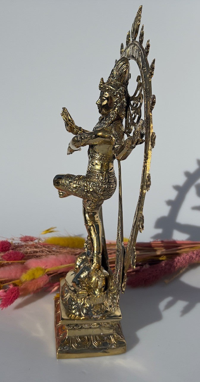 Shiva Nataraja guld - 34 cm 3
