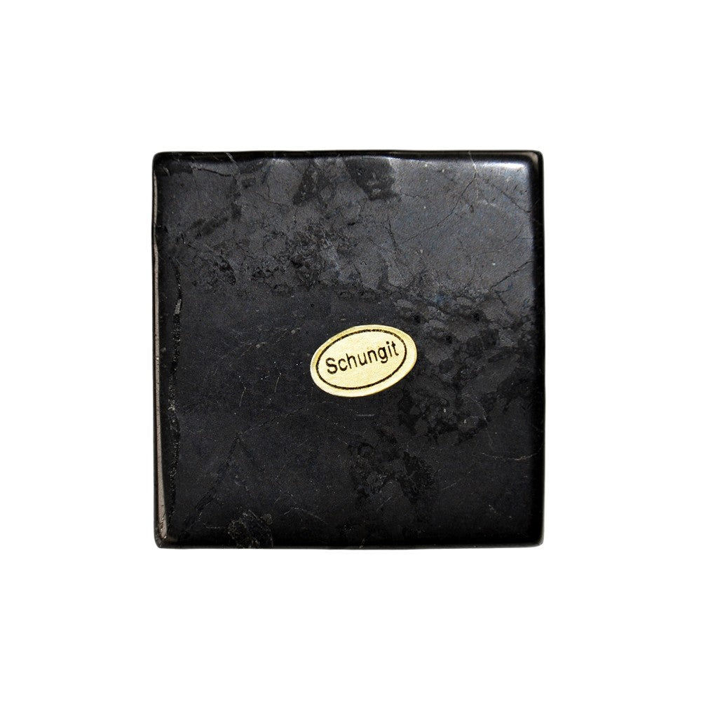 Shungit plade 7 x 7 cm 1