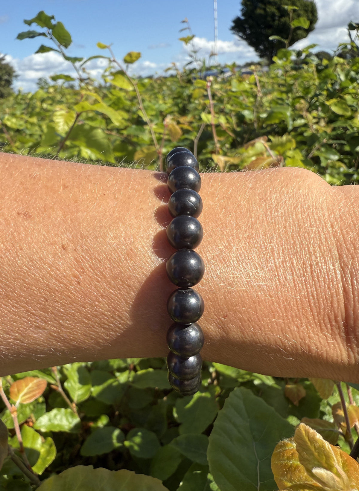 Shungite armbånd 8 mm 3